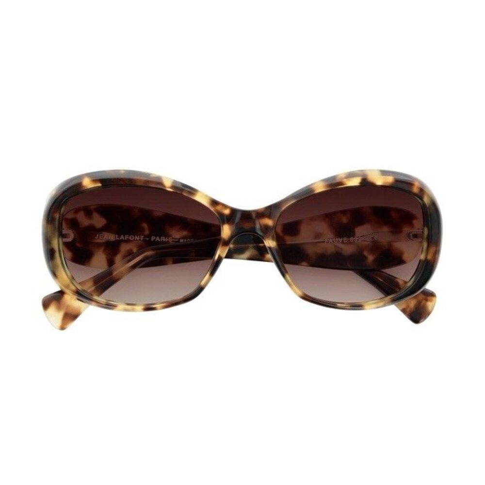 Jean Lafont Nominee Women's Sunglasses 532 54-14 French Made Oval Curved $398